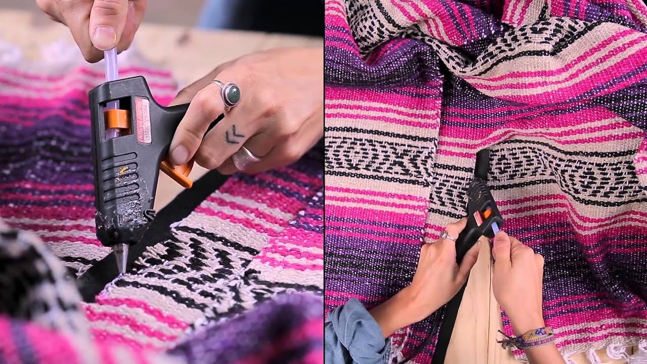 Aprenda a fazer Poncho de cobertor sem costurar