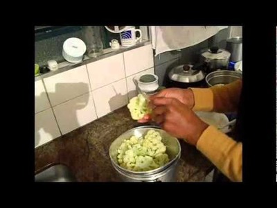 Cozinhando com Laurinda - Como Fazer Couve-Flor Empanada