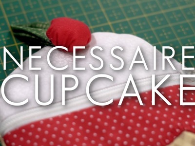 Dica de Sexta: Necessaire de Cupcake COM MOLDE (Tutorial Patchwork)