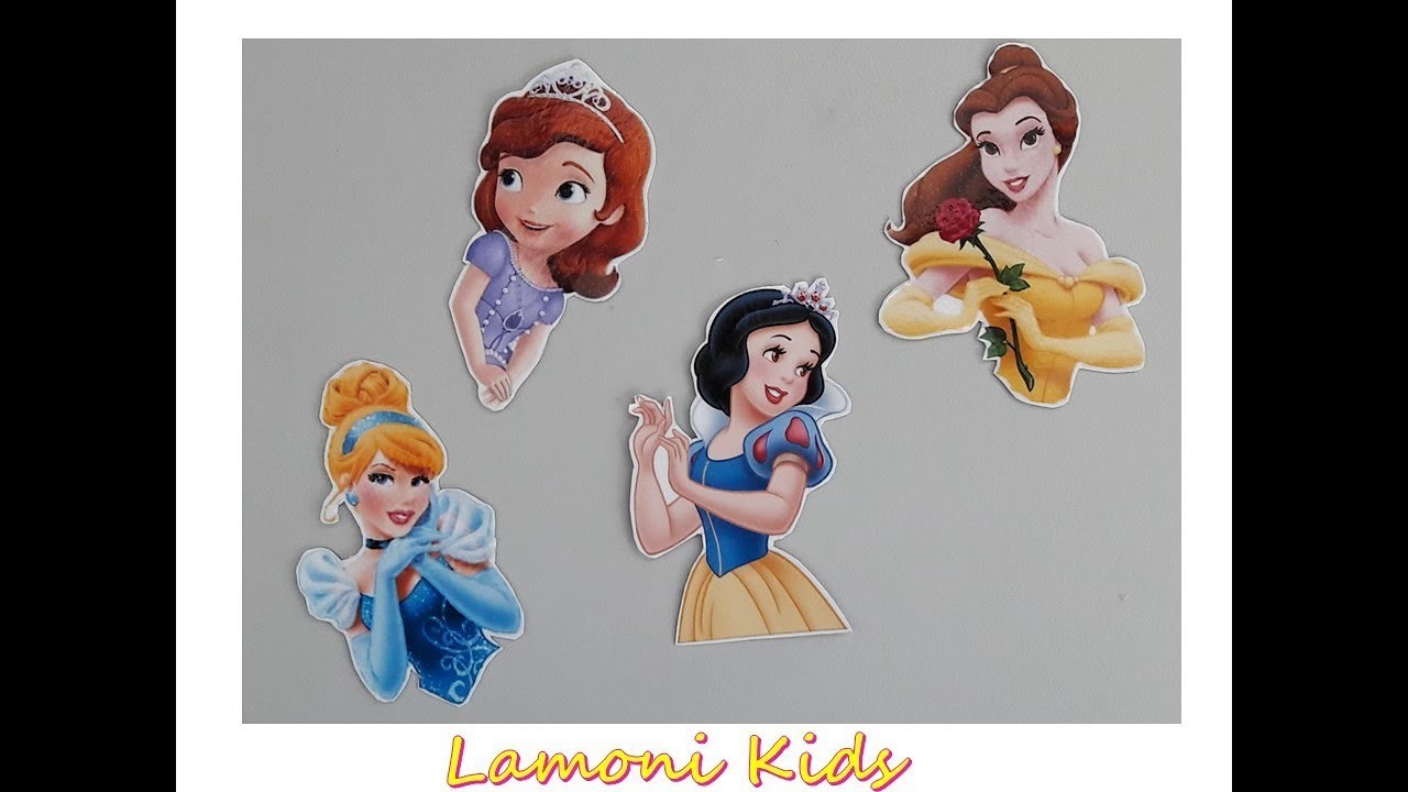 Fazendo suas próprias princesas para tiaras personalizadas - PAP - DIY