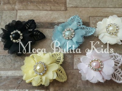 Kit 5 peças em guipir