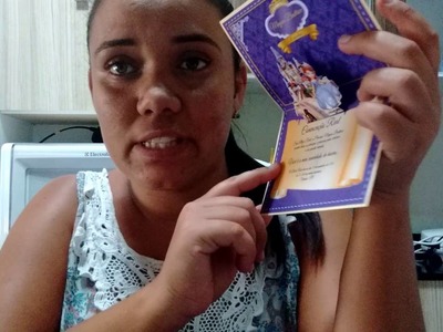 Maysa faz 4! #princesinha Sofia # comprinhas- convite- lembrancinhas dos adultos- parte3.
