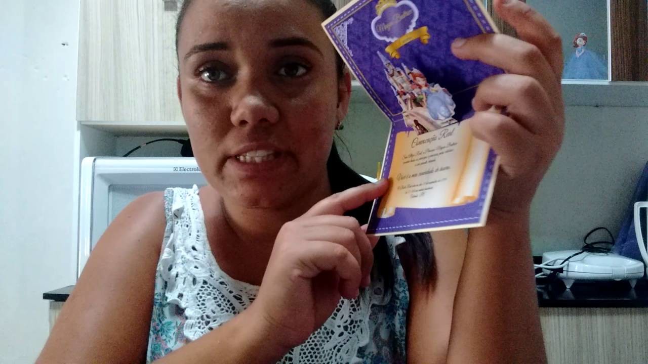 Maysa faz 4! #princesinha Sofia # comprinhas- convite- lembrancinhas dos adultos- parte3.