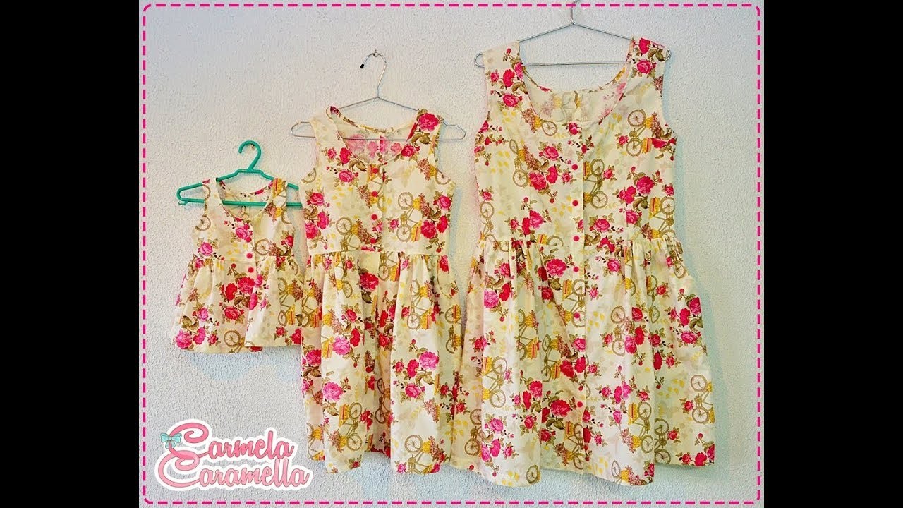 Passo a passo Apostila Vestido Mãe e filha