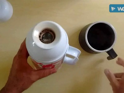 Como manter o café da garrafa quente   por muito mais tempo