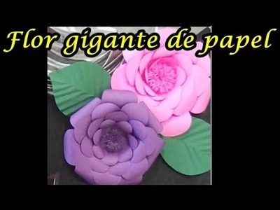 #flor de papel - flor gigante -  paper giant flower