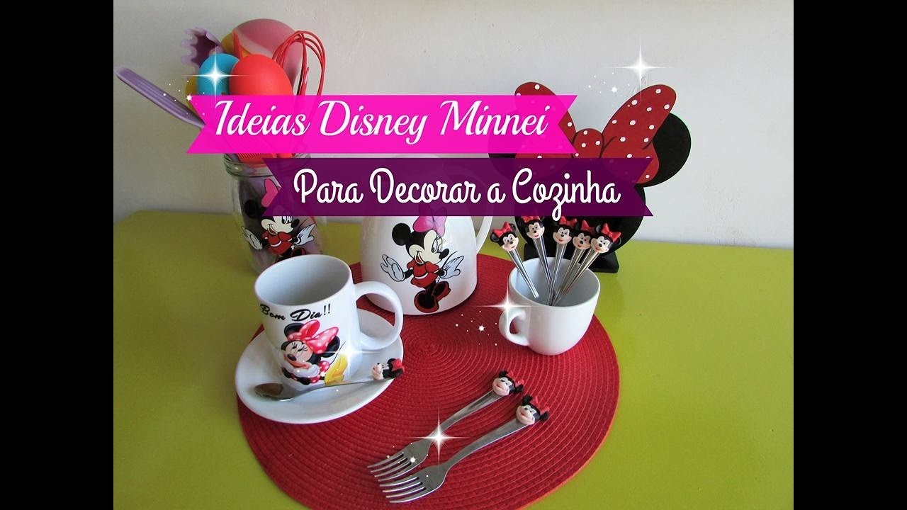 IDEIAS DISNEY PARA DECORAR A COZINHA | Carla Oliveira