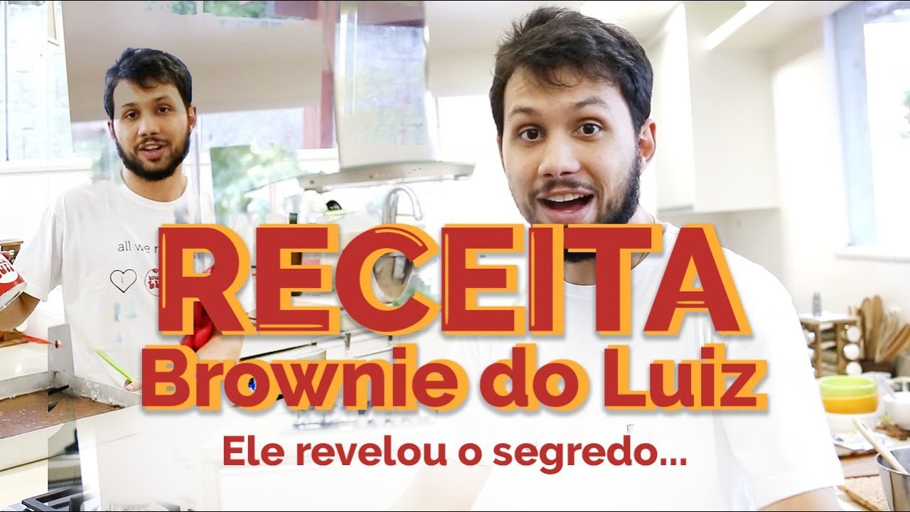 Receita Brownie do Luiz, Por Luiz