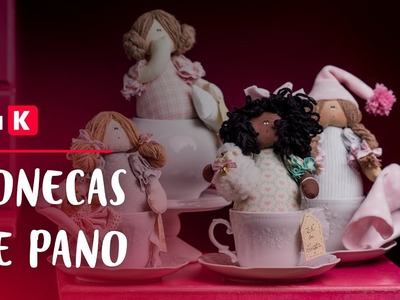 Bonecas de pano: festa do pijama | eduk.com.br