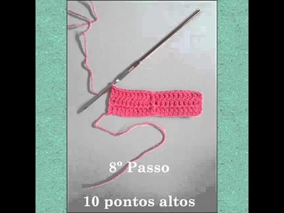 Como colocar elástico nos trabalhos de crochê(1)
