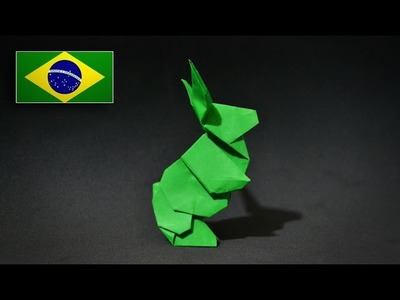 Origami: Coelho - Instruções em Português PT BR