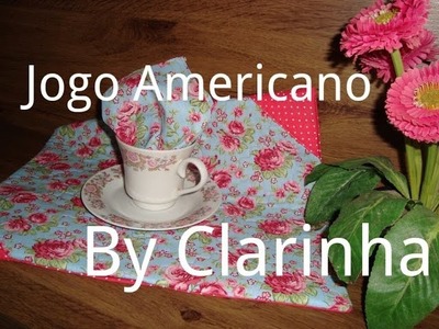 Passo a Passo Jogo Americano By Clarinha