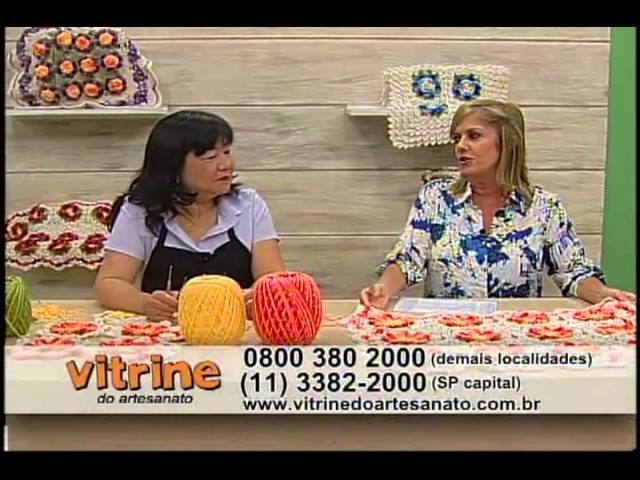 Tapete Barroco com Cristina Luriko - Vitrine do Artesanato na TV