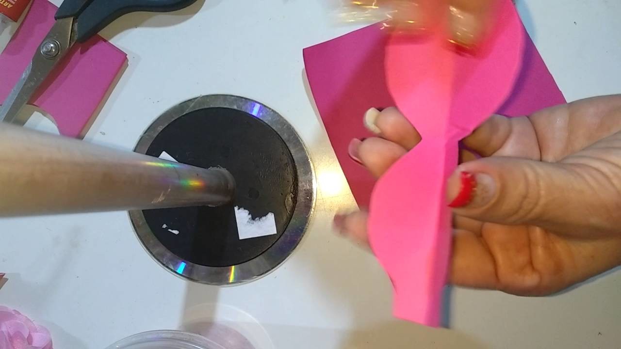 Como fazer molde de laço _ 1 aula