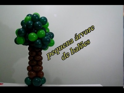 Pequena árvore de balões - small tree of balloons
