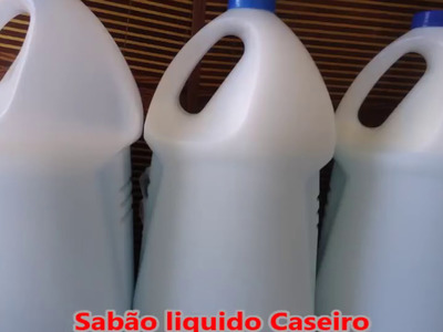 Sabão Liquido Caseiro- NOVO mais Econômico $