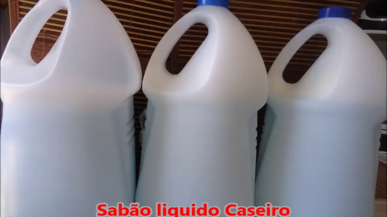Sabão Liquido Caseiro- NOVO mais Econômico $