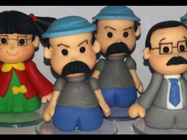 Sr. Madruga Miniatura em biscuit - Neuma Gonçalves