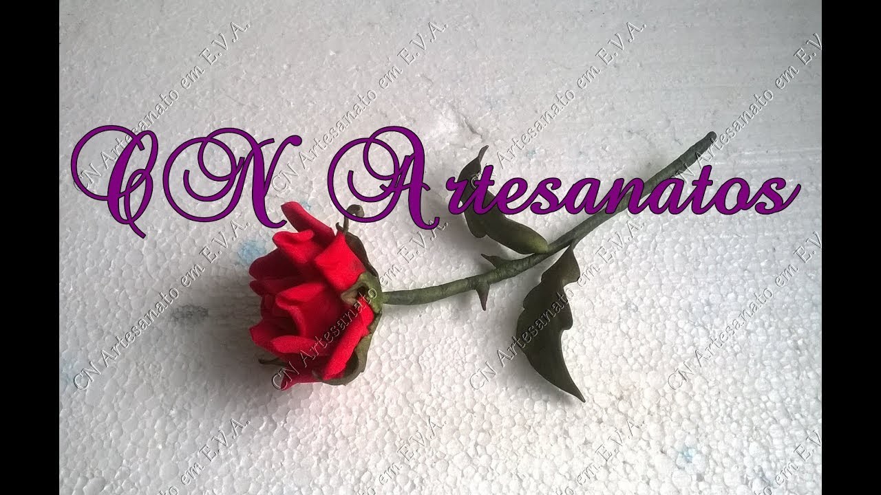 Como fazer a flor Rosa conjugada ''viradinha'' sem frisador