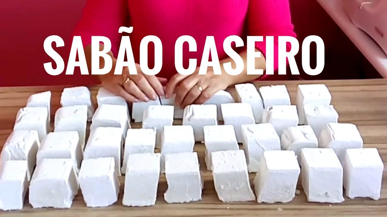 COMO FAZER SABÃO CASEIRO REUTILIZANDO ÓLEO DE COZINHA