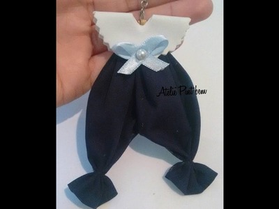 Lembrancinha para maternidade.chaveirinho macacão