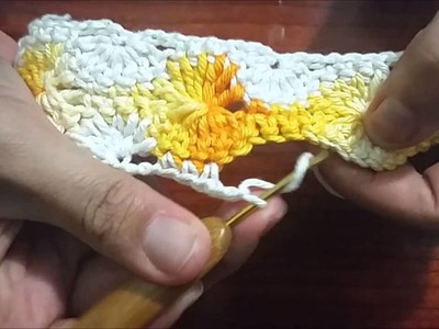 Mug Rug Crochê