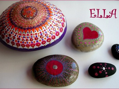 Pedras Pintadas - Painted Stones