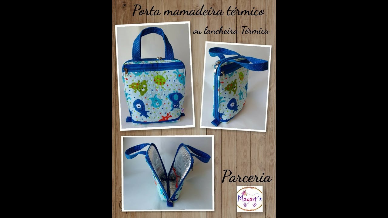 Porta mamadeira térmico ou lancheira térmica!