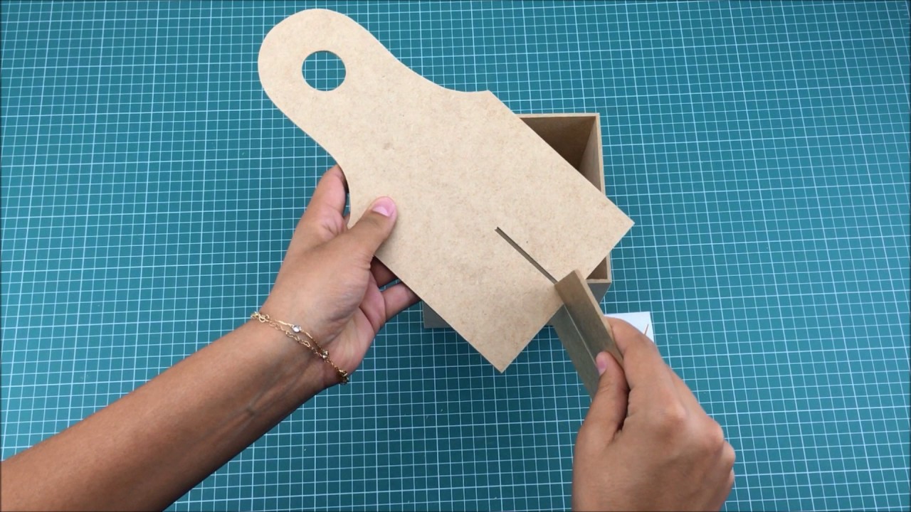 Porta Talheres 4 Divisões - MDF