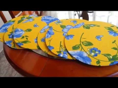 Sousplat para mesa posta