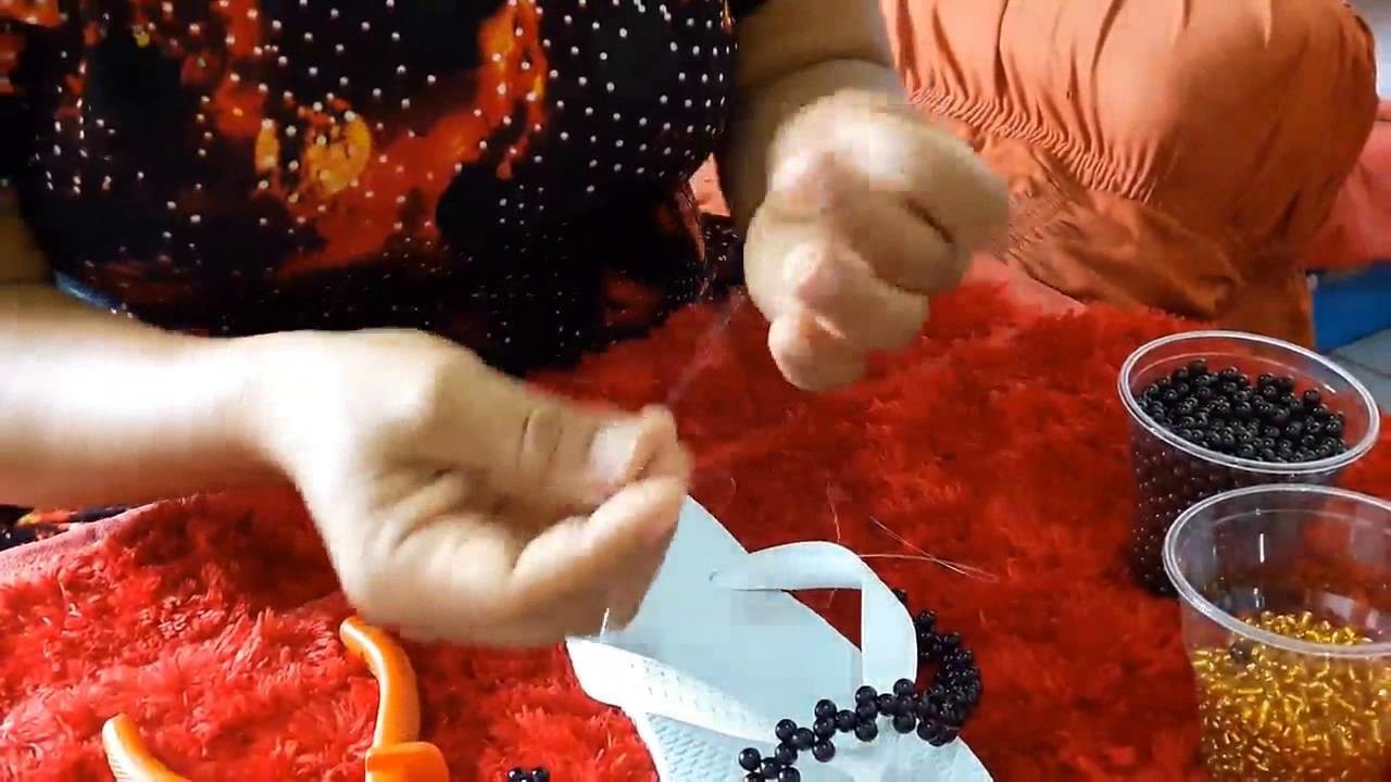 Aprenda a fazer uma linda sandália #01