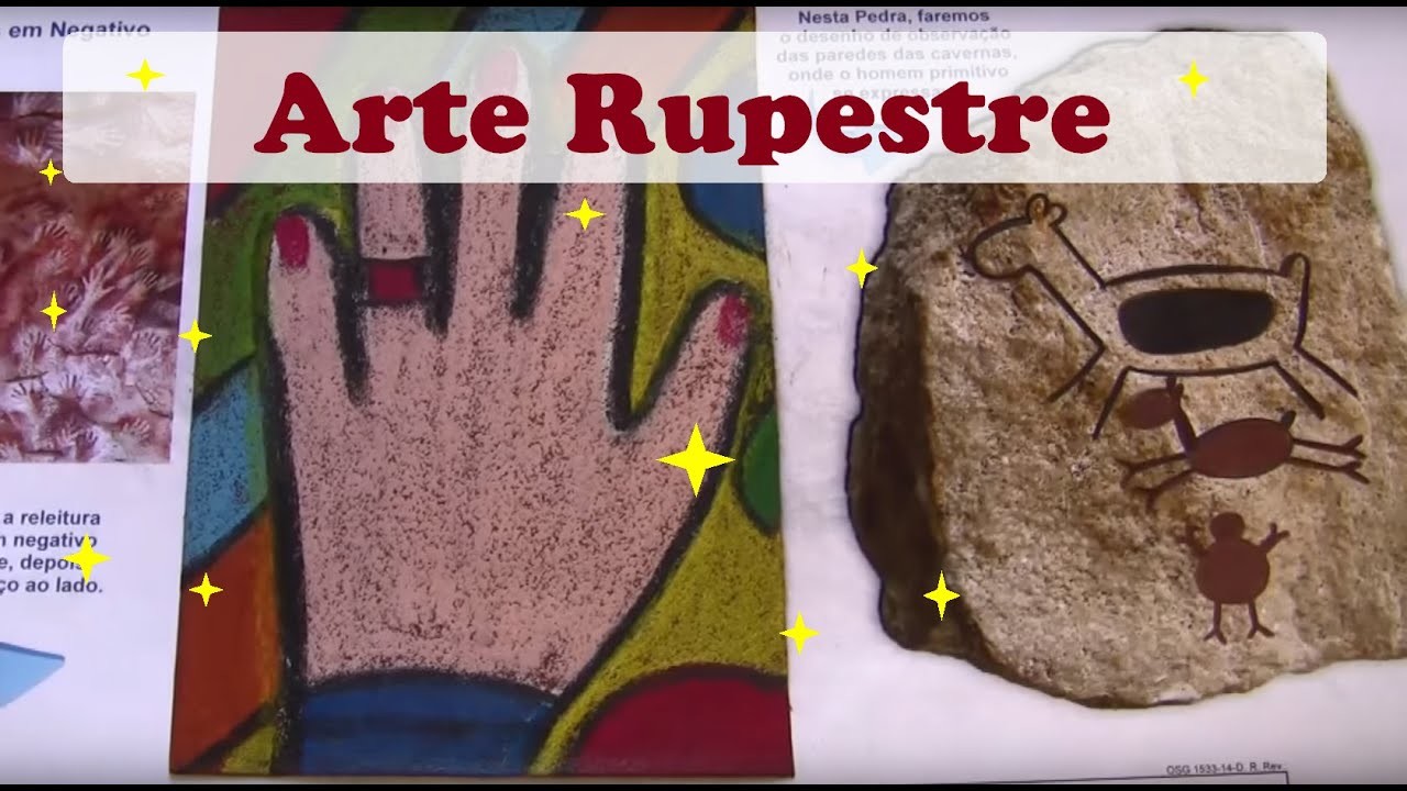 ARTE RUPESTRE. PRÉ - HISTÓRIA. ARTE EDUCADORES