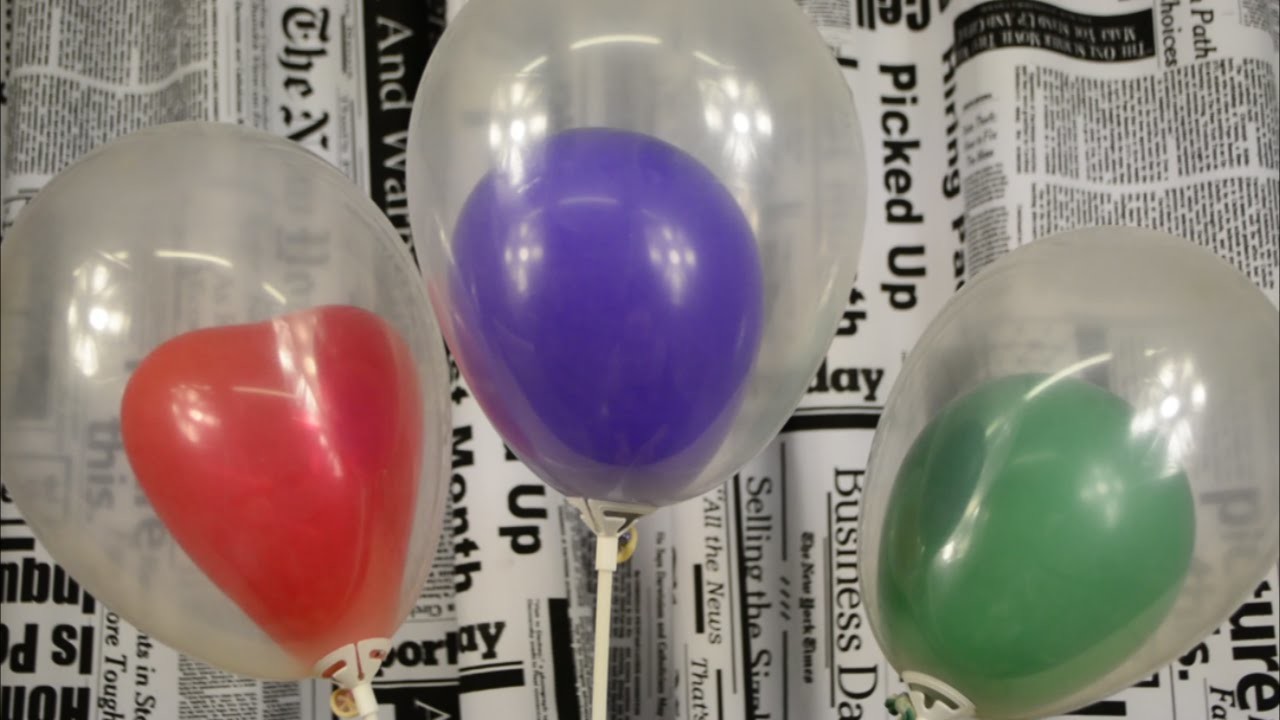 Como Encher um Balão Dentro do Outro (Balão Duplo) - Festabox