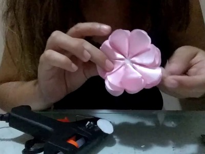 Como montar flor camélia