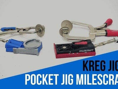 Diferenças entre Kreg Jig e Pocket Jig Milescraft