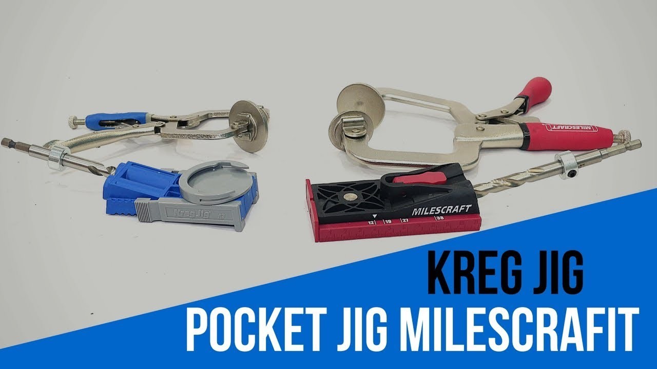 Diferenças entre Kreg Jig e Pocket Jig Milescraft