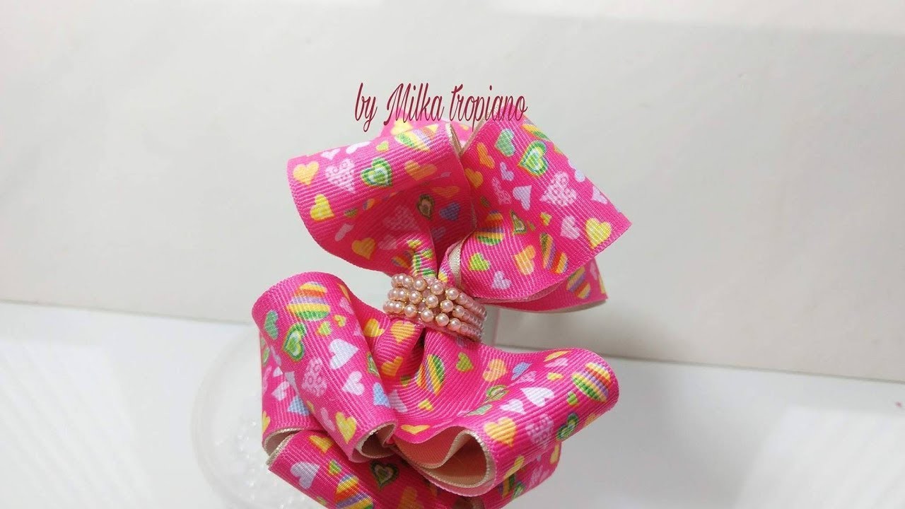 Laço Secret Love (No Gabarito) fita numero 9 (38 mm)