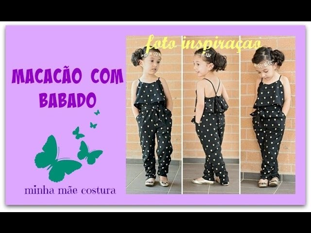 MACACÃO COM BABADO