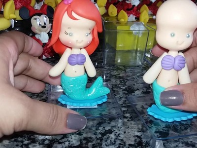 Pequena Sereia Ariel ♡ fofinha para lembracinhas e mini topinhos ♡