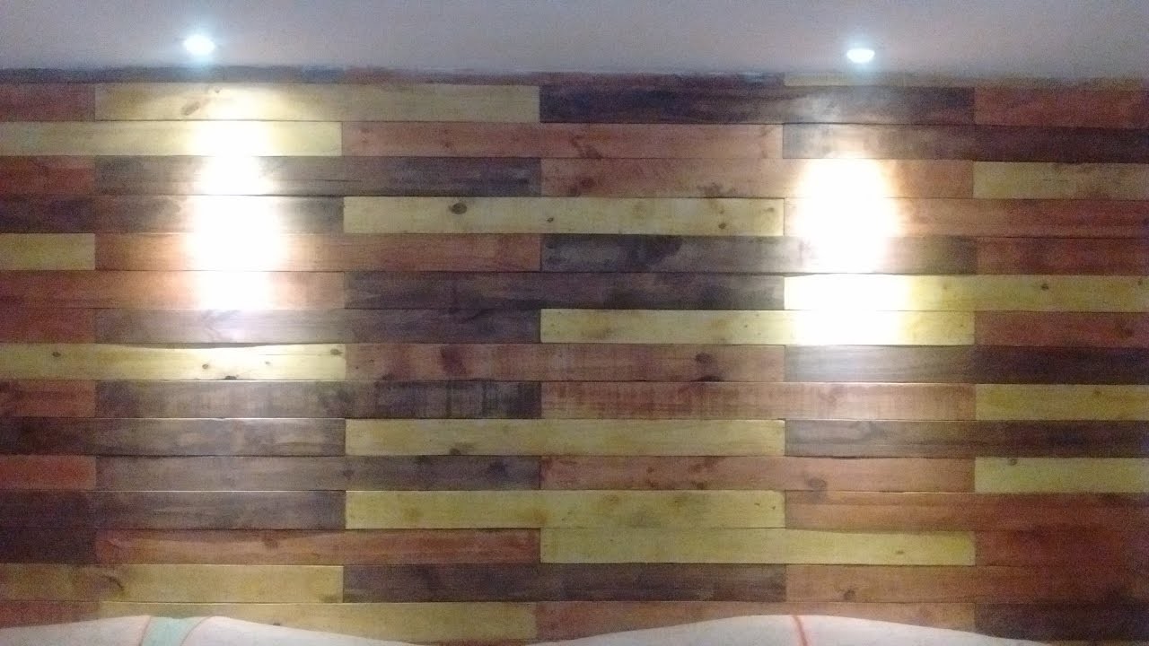 Projeto - Painel de Parede com Pallet