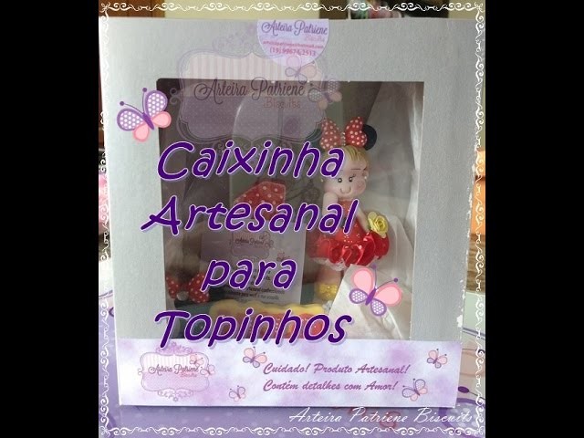 Aula Caixinha Artesanal (embalagens para topinhos e presentes artesanais)
