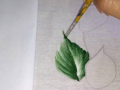 Como pintar folha, para iniciantes. Aprenda de forma rápida e fácil.