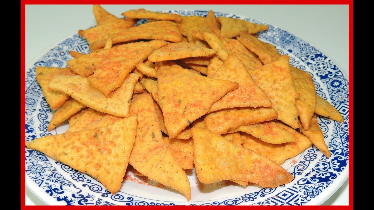 Doritos caseiro Testando a receita