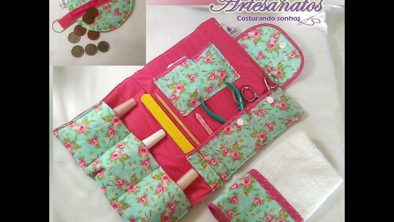 Estojo manicure DEYS  e porta moeda