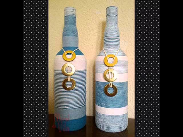 Garrafas decoradas N&N ( divulgando nosso trabalho