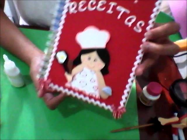 Caderno Receitas Mamãe
