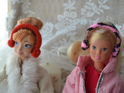 Como fazer protetor de orelhas para a boneca Barbie