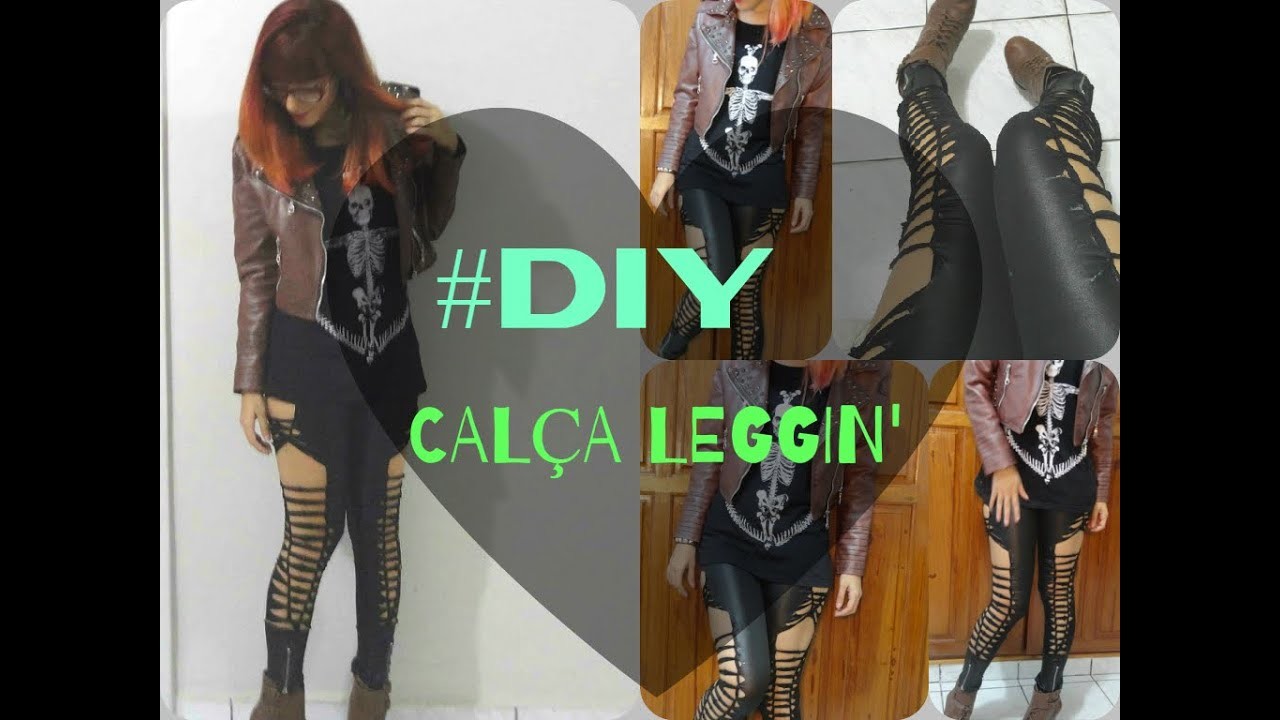 DIY: CUSTOMIZAÇÃO LEGGING