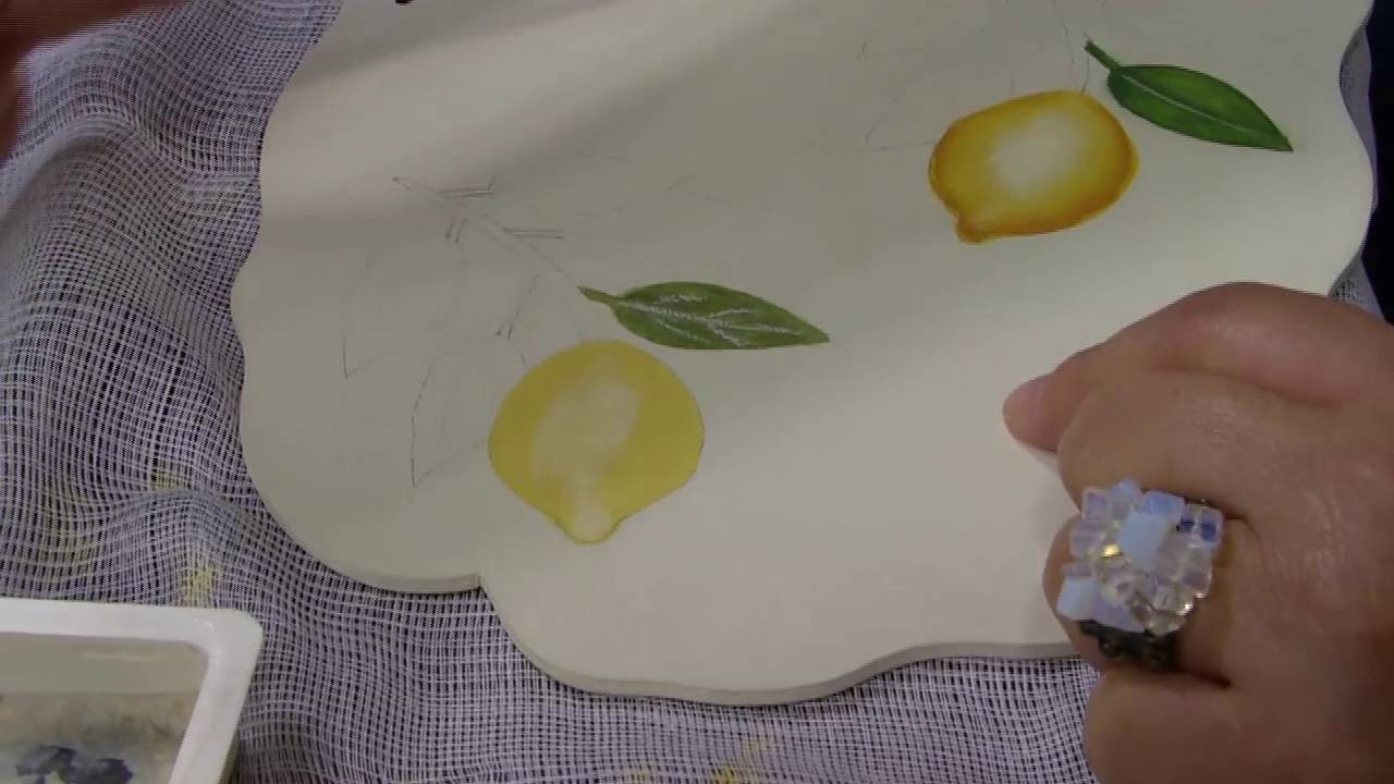 Mulher.com - 15.07.2016 - Como pintar limão siciliano - Ana Lucia Alvin PT2