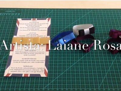 Porta Guardanapo Chanel Duplo Casamento  (Passo a Passo)